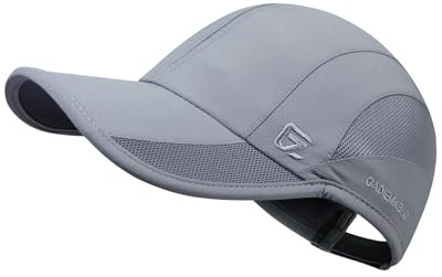 GADIEMKENSD Unstructured Quick Dry Sports Cap Outdoor Sun Protective Unisex