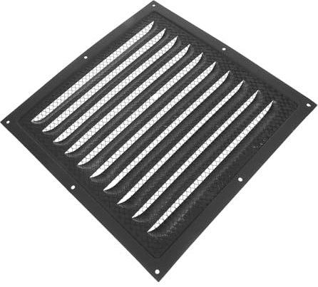 HYTROVE Wandventilationsabdeckung für Außen Wetterfestes Jalousie Lüftungsgitter für Luftzirkulation und Einfache Installation für und Garage