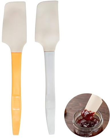2PCS Home Kitchen Silicone Spatulas, Premium Heat Retardant Silicone Spatula for Cooking, Versatile Utensil for Daily Use, Flexible Baking Spatula for Mixing and Scraping, Multi Use Baking Tool