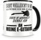 Samunshi® Tasse à café avec inscription en allemand Ich denke an meine Guitare électrique