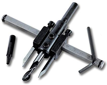 STALCO KREISSCHNEIDER Ø30-120mm Lochsäge für Gipskarton Rigips PVC Lochschneider