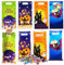 JOYIN 72 Stück Halloween Süßes oder Saures Taschen in 4 Designs für Süßes oder Saures, Halloween Party Favors, Event Party Supplies, Halloween Goodie Bags