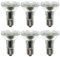 NCC-Licht 6 x Halogen Leuchtmittel Reflektor PAR20 50 Watt E27 230V Strahler warmweiß dimmbar breitstrahlend 30° Flood