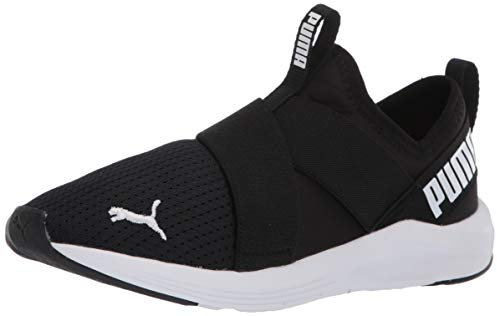 PUMA Zapatillas sin Cordones Prowl Slip-On Cross para Mujer, Negro/Blanco, 40 EU