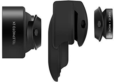 Olloclip iPhone 11 ElitePack Lens for Smartphone - Telephoto, Fisheye/Macro - Clip-based - Multi-element Coated Glass Optics