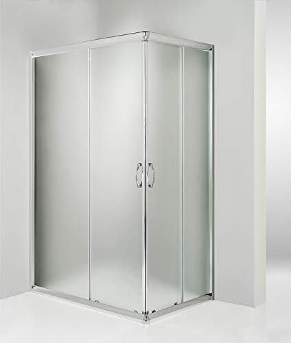Hydra Box Doccia angolare Porta Scorrevole 65x65 cm Opaco Serie n
