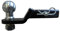 AHAKA Gancio di traino, 32 x 32 mm, adattatore USA, per quad, ATV, tosaerba, (+25 mm)