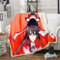 NICHIYO High School DxD Bett Decken, Cartoon Anime Fleece Fleecedecken for Erwachsene Kinder, 100% Mikrofaser, for Bettcouch und Sofa (7,130cm × 150 cm)
