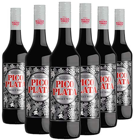Pico Plata - Pack 6 botellas de 75cl - Vino de licor dulce.