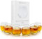 Dobaccio Cooles Schnapsgläser-Set, runder Boden, ausgleichend, schwerer Boden, klares Glas, Tequila, Wodka, Scotch und Likör, Cordial Mini-Tassen, 57 ml, 6-teiliges Geschenkset