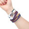 URIZONS Type C USB C in-Ear ecouteurs Bracelet - Écouteurs filaires tressés colorés avec Micro pour Samsung Huawei Xiaomi Nokia Sony Google iphone 15