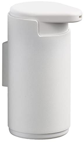 Zone Denmark Rim Seifenspender für die Wand, Durchm. 8,5 cm, Höhe 14,4 cm, Weiß