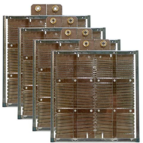 Place4parts Compatible Older Style Toaster Heating Elements for DUALIT Set of 4 for 3 Slice Three Slot