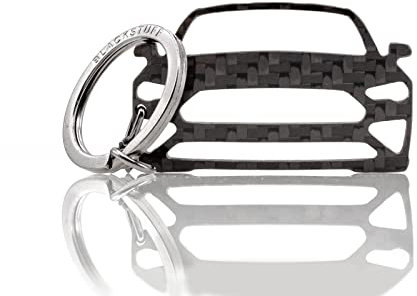 BlackStuff Porte-clés en fibre de carbone compatible avec Mustang 2019 BS-1033