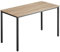 tectake® Industrial Schreibtisch, Tisch 120 x 60 x 75,5cm, Esstisch, Bürotisch, Computertisch, PC Tisch, Tisch Wohnzimmer, Gaming Desk, Möbel für Arbeitszimmer - Industrial Holz Hell, Eiche Sonoma
