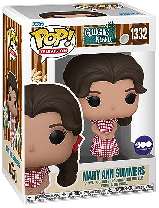 Funko POP! TV: Gilligan's Island - Mary Ann | Offizielles Comedy Merch - Vinyl Sammelfigur als Regal Deko - Geschenkidee zum Geburtstag für Fans und Sammler