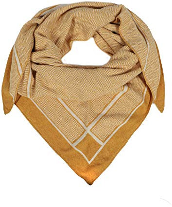 Zwillingsherz Dreieckstuch Stola Schal aus Kaschmir und Wolle für Damen Mädchen Jungen Kinder - Hochwertiges Cashmere Halstuch mit dezentem Muster Motiv - Multifunktionstuch für Sommer Herbst Winter