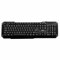 3GO Teclado KBDRILEPS2-22 QWERTY Español Negro Multicolor