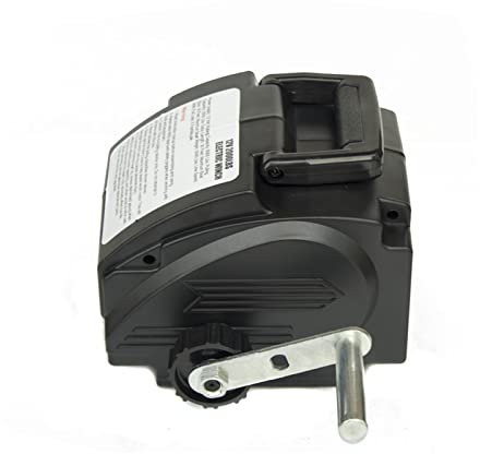 ICOSAR Verricello Elettrico Paranco Elettrico 3500lbs Portatile argano Elettrico Piccolo Trattore Trattore 12V for Barche Portatili e Yacht