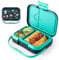 BOZ Fiambrera Infantil - Niños Colegio con Compartimentos - Loncheras para Niños de 3 a 7 Años - Sandwichera Infantil para Guardería - Lunch Box Apto para Lavavajillas - Fiambrera Espacio