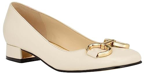 Nine West Women's Works Ballet Flat, Chic Cream 150, 9.5 UK