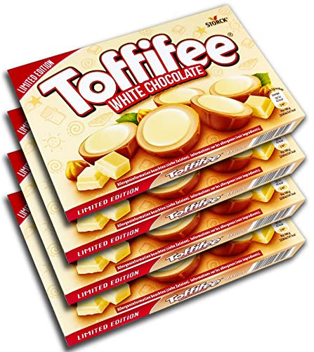 4 er Pack Toffifee White Chocolate 4 x 15er
