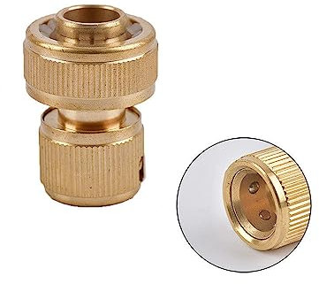 SRGDRR 3/4 Pouce 2/4 Voies Laiton Tuyau D'arrosage Séparateur Robinet De Jardin Y-Type Connecteur D'arrosage Distributeur pour Robinet Extérieur,T