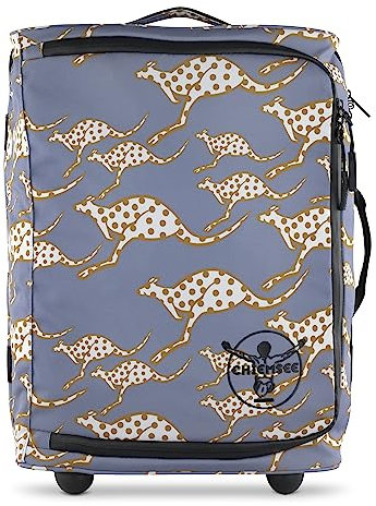 Chiemsee Jump N Fly Soft-Koffer, Weichgepäck, Bordgepäck aus recyceltem PET in Lila