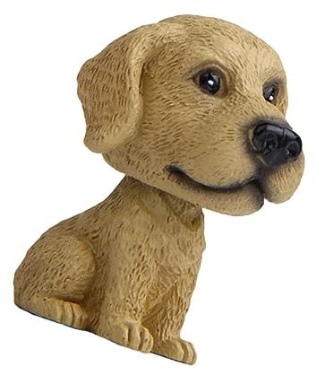 Abaodam Mini-Kopf-Spielzeug Nickender Hund Autoverzierung Hundefigur Weihnachtsdekoration Nickende Hundeverzierung Auto-Display-Hund Schüttelndes Hundeautodekor Autoschmuck Monitor Im Auto