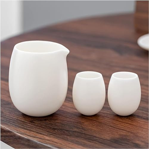 Japanese Sake Set include 1PC Sake bottle, 2PCS Sake Cups, Traditional Ceramic Crafts Sake Set Cups, 3Piece