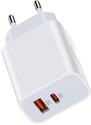 20W USB C Ladegerät Samsung Schnellladegerät,USB C Adapter für iPhone 16 Pro/15/15 Pro/15 Pro Max/14,Netzteil USBC Stecker Handy Ladegerät für Samsung Galaxy A16/A15/A55/A35/S24/S23/S22/S21/Z Flip 6