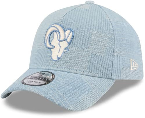 New Era A-Frame Trucker Leinen Cap Los Angeles Rams Sky