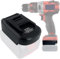 Adaptador de batería Bosch GBA a Einhell compatible con baterías de litio Bosch GBA de 18 V, adecuado para herramientas Einhell de 18 V