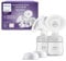 Philips AVENT Doppelmilchpumpen-Kit, mit der Natural Motion Technologie, ohne Motoreinheit, einfaches Reinigen und Zusammensetzen, 9-teilig, transparent, Modell SCF335/12