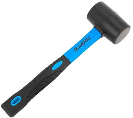 ZYKEJJDDAK Fahrradwartung Hammer Mountainbike Bottomhalterung Entfernung Werkzeug Gummishammer Hammer Bike Reparaturwerkzeug