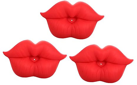 minkissy Ciucci Divertenti in Silicone per 3 Ciucci Morbidi e Strumento per Confortare Facili Impugnare