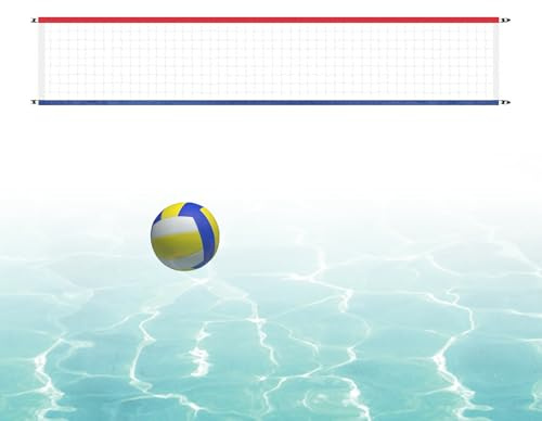 Filet de Volley-Ball de Piscine | Filet de Volley-Ball de Piscine extérieure | Pièces de Rechange imperméables pour Badminton, Tennis, extérieur, Cour, Jardin, Cour