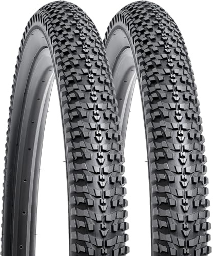 YUNSCM 2-PCS 27.5 Pulgada Bicicleta Cubierta 27.5x2.35/60-584 Compatible with Montaña Bicicleta 27.5x2.30 27.5x2.35 27.5x2.4 Bike Cubierta (Y-1494)