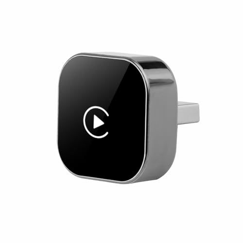 Wireless CarPlay Adapter and Android Auto Wireless Adapter, Convert Wired to Wireless, Plug and Play Mini Dongle with Auto Reconnect and OTA Update for Cars with Factory Wired CarPlay
