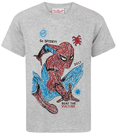 Spider-Man Homecoming Spidey Sketch Boy's T-Shirt