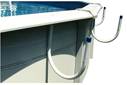 Sun2Solar Set di 5 supporti solari tascabili | Ganci a forma di U per tenere le coperte solari lontane dal suolo | Facile da riporre e recuperare | per piscine fuori terra con pareti in acciaio (fisso