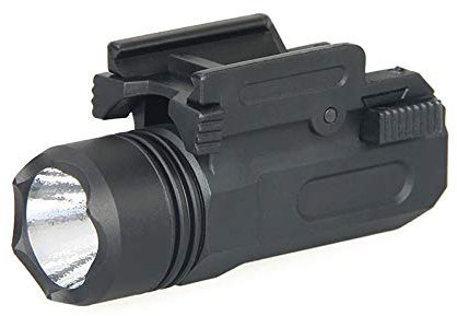 Linterna LED para picantinny | para Pistolas y escopetas de Airsoft y balines.