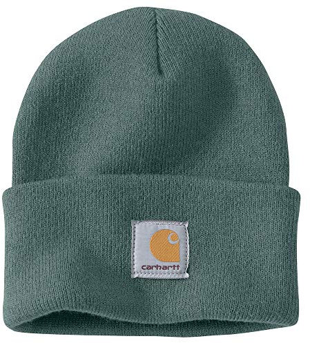Carhartt Herren Knit Cuffed Beanie (Closeout) Hut, Balsamgrün, Einheitsgröße