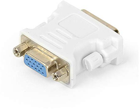 PULABO Convertisseur DVI-VGA DVI-I mâle vers VGA femelle Adaptateur connecteur de carte graphique Connecteur d'affichage Nouveau sorti et populaire Haute qualité, Sécurité