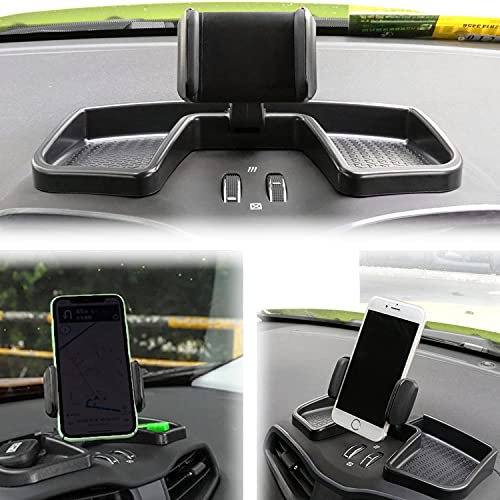 E-cowlboy Porta Cellulare Auto, Supporto Cellulare da Auto, Universale gravit?Supporto Smartphone per Auto per Jeep Renegade (Nero)