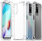 Ferilinso Handyhülle für Xiaomi Redmi 10 Hülle, mit 2 Stück 9H Härte Panzer Schutz Glas Schutzfolie, Ultradünn Transparent Silikon Case, 10X Anti-Vergilbung, Unverwüstliche Fallfestigkeit