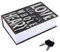 Caja de Seguridad en Forma de Libro, Caja Fuerte Portátil, Caja De La Cerradura De La Joyería Del Dinero En Efectivo, Para El Hogar, La Oficina(Tipo de amor)