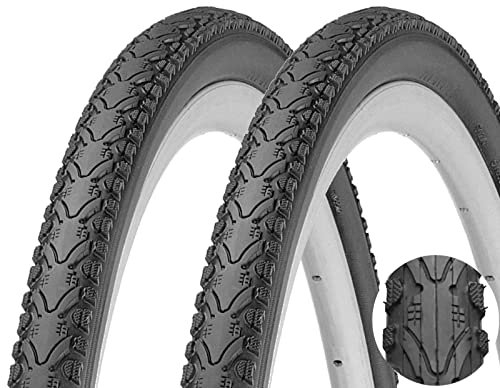 2 neumáticos Kenda 700 x 40C Demi Slick Ciclocross turismo Gomas Gravel carretera bicicleta hombre 28