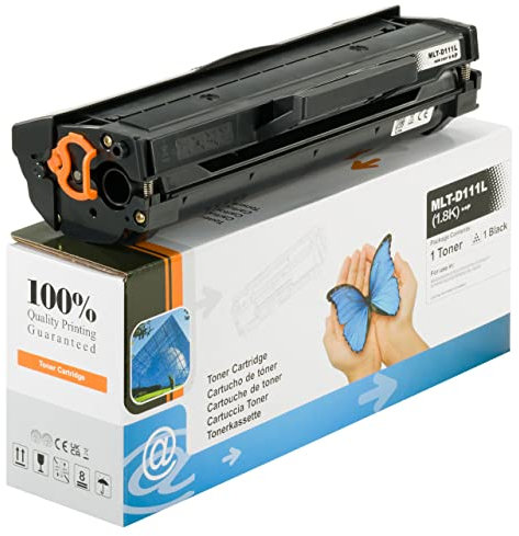 ESMONLINE 1 kompatibler Toner MLT-D111L 1800 Seiten für Lasergeräte Tonerkartusche Ersatz für Samsung Xpress M2070W M2070 M2026W M2026 M2020 M2070FW M2020W M2070F M2022 M2022W