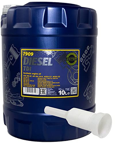 Motoröl Motor Öl MANNOL Diesel TDI 5W-30 API SN/CH-4 10 Liter mit Ausgießer